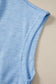 Beau Blue Cap Sleeve Matching Top and Jogger Pants Set