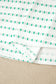 Green Striped Short Puff Sleeve Top