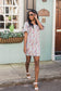 Garden Picnics Smocked Floral Multi Dress