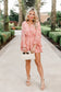 I Keep Hoping Coral Floral Multi Romper