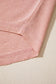 Light Pink V Neck Colorblock Patchwork Striped Floral Long Sleeve Casual Top