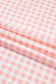 Red Color Block Plaid Patchwork Long Sleeve Pullover Wide Leg Pant Set