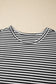 Brown Stripe Breathable Textured Knit Short 2pcs Set