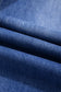Ashleigh Blue Drawstring Waist Ankle Length Casual Jeans Regular Fit Pocket Detail Denim Pants