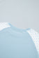 Pink Polka Dot Patchwork Colorblock Long Sleeve Casual Two Piece Pants Set
