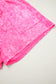Rose Red Mineral Wash Cotton Short Set
