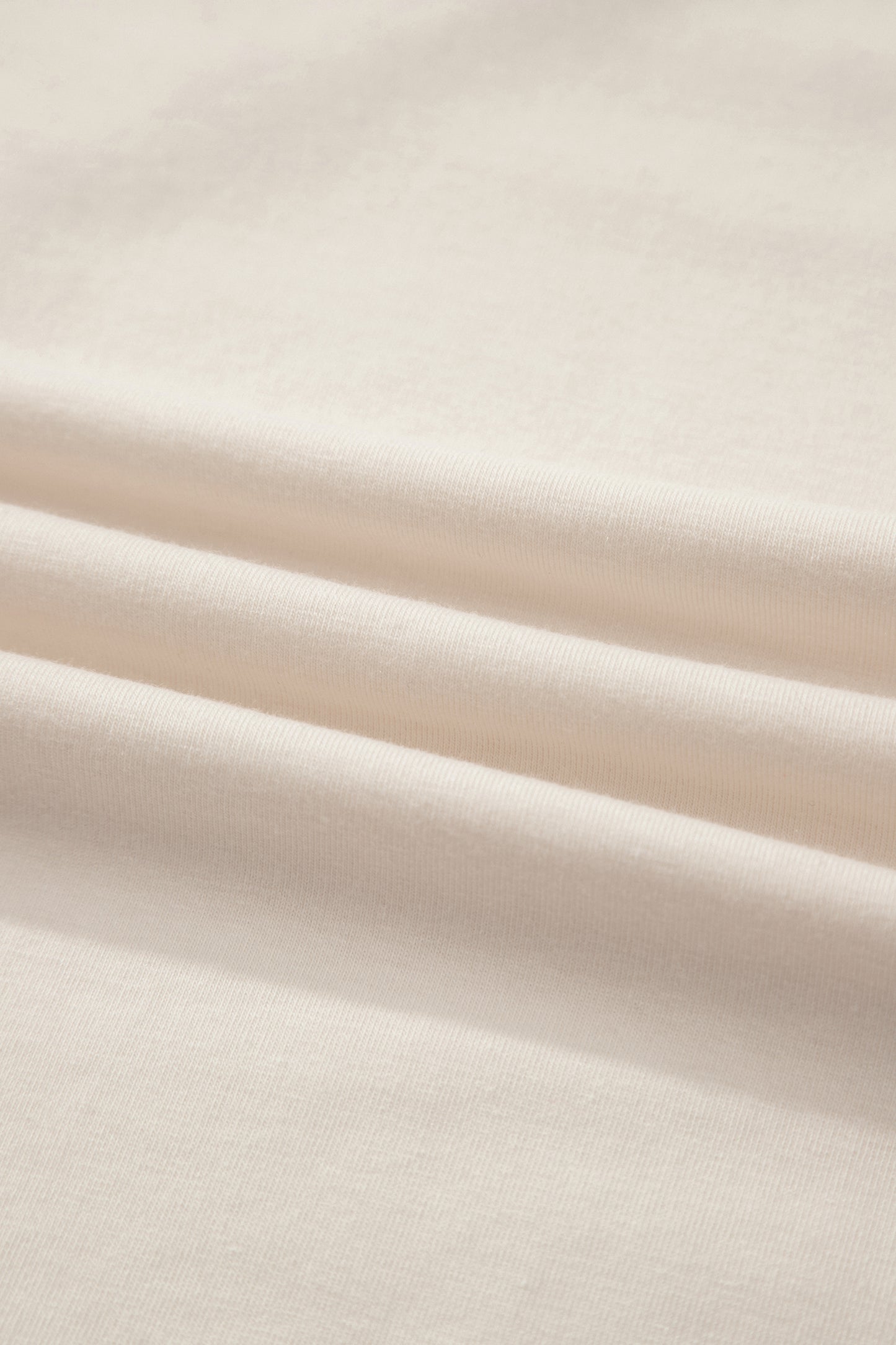 White Loose Knit Vintage Flag Bow Patched T Shirt