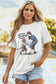 White Busy Raising Ballers Cool Mom Tee