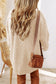 Coffee Cable Knit Drop Shoulder Loose Fit Sweater Dress