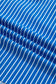 Blue Stripe Ruffled Short Puff Sleeve Button Front Blouse