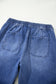 Ashleigh Blue Drawstring Waist Ankle Length Casual Jeans Regular Fit Pocket Detail Denim Pants