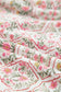 Pink Floral Print Tassel Tie V Neck Scalloped Detail Loose Mini Dress