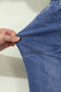 Ashleigh Blue Drawstring Waist Ankle Length Casual Jeans Regular Fit Pocket Detail Denim Pants