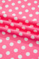 Blue Polka Dot Print Slim Tank Loose Pants 2pcs Outfit