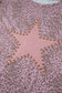 Khaki Leopard Retro Studded Star Patch Loose Tee
