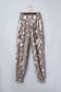 Khaki Western Cactus Cowgirl Hat Boot Printed Vintage Drawstring Jogger Pants