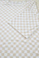Khaki Checkered Print Half Sleeve Tee 2pcs Lounge Pant Set