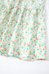 Pink Floral Short Bubble Sleeve Shirred High Waist Maxi Dress