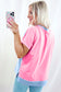 Mint Green Two Tone Half Buttons Collared T Shirt